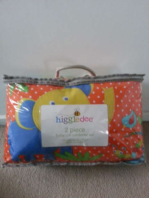 baby cot comforter set